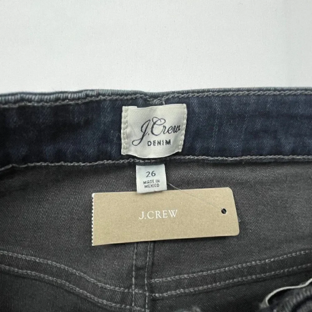 J. Crew Curvy Toothpick Skinny Jean Dark Wash NEW